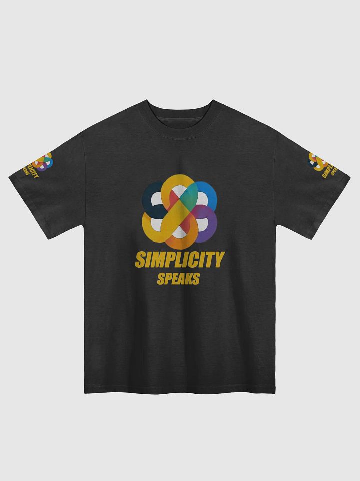 Simplicity Speaks Looped T-Shirt product image (4)