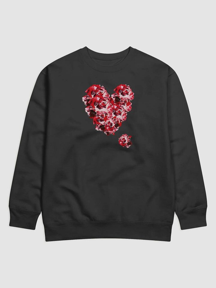 Abstract Rose Heart Romance Sweatshirt product image (1)