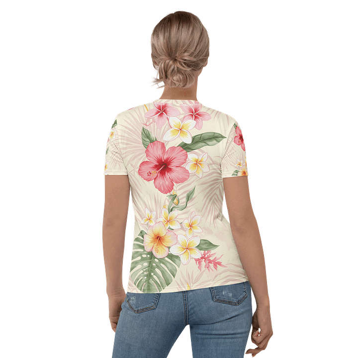Dreamy Floral Fantasy Women's T-Shirt product image (2)