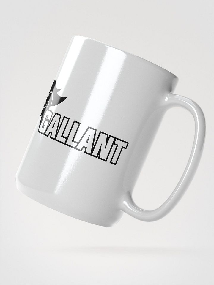 Gallant Knight White Glossy Mug product image (2)