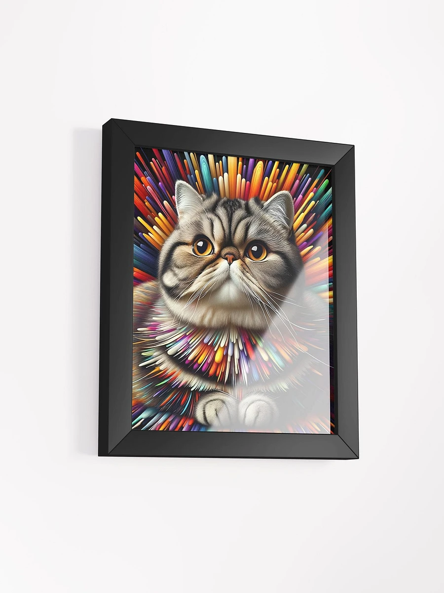 Framed High-Quality Matte Poster (in): Exotic Shorthair product image (28)