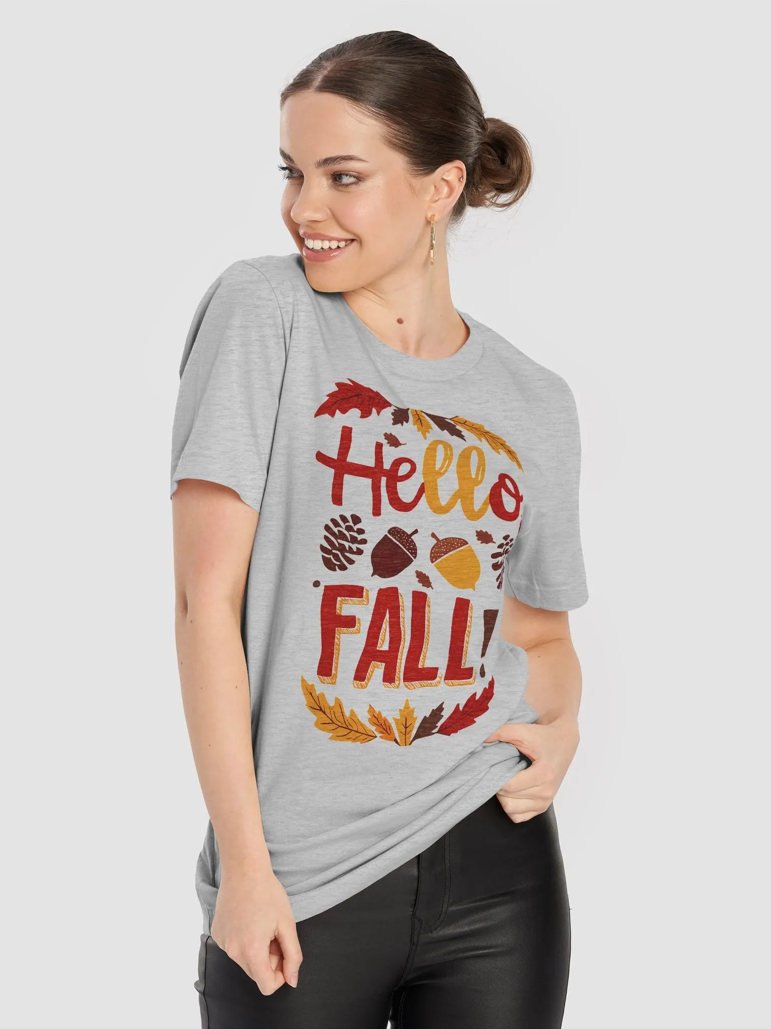 “Hello FALL!” t-shirt product image (8)