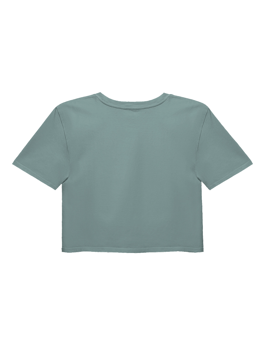 Furry Trash Crop Top – Bubble Logo (White Print) product image (2)