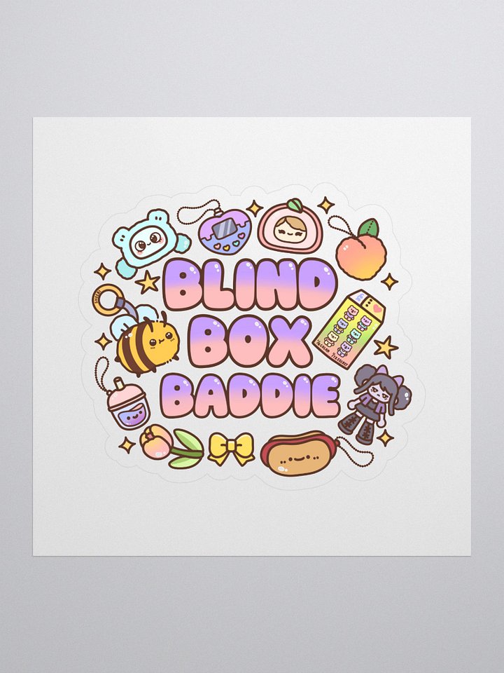 blind box baddie // sticker product image (1)