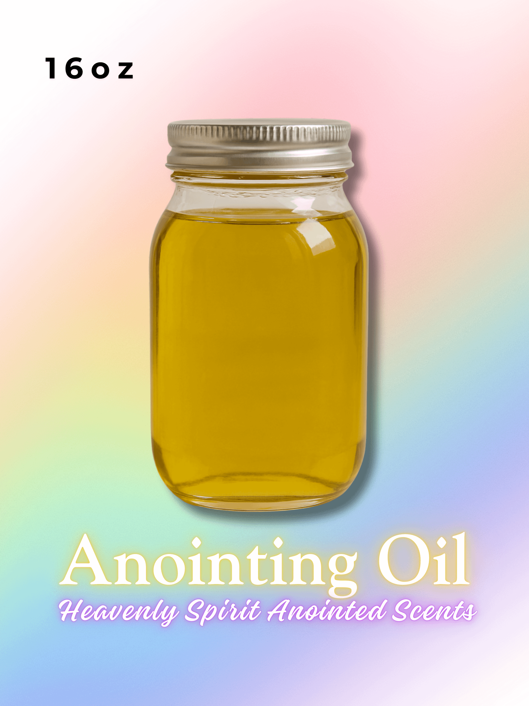 Anointing Oil - Large Mason Jar product image (1)