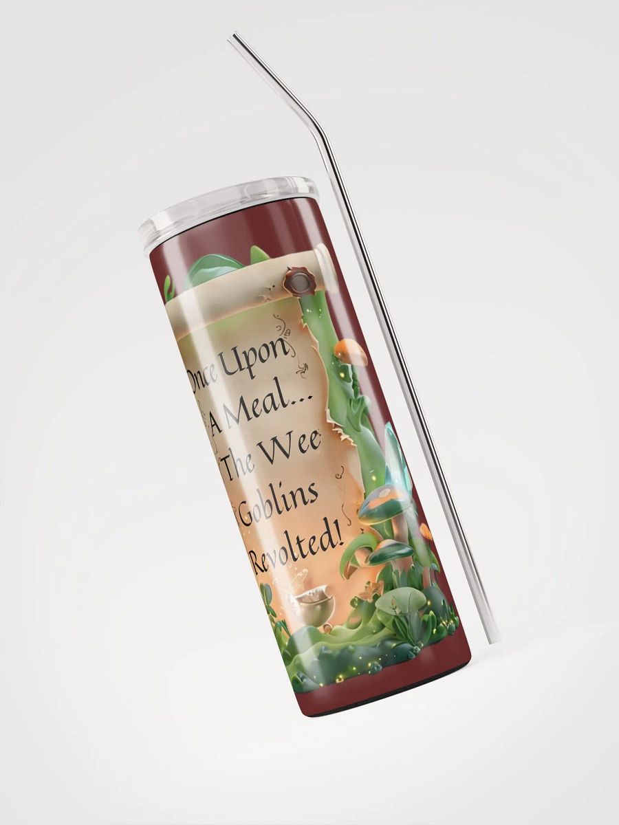 Funny Mom Tumbler – ‘Once Upon A Meal, The Wee Goblins Revolted!’ Insulated Cup for Moms product image (3)