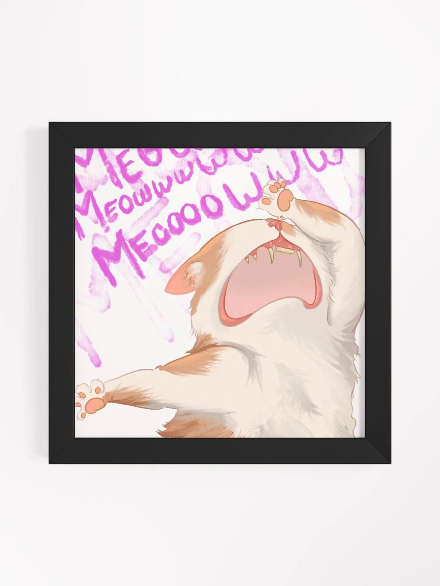 The Drama Luna original emote framed product image (1)
