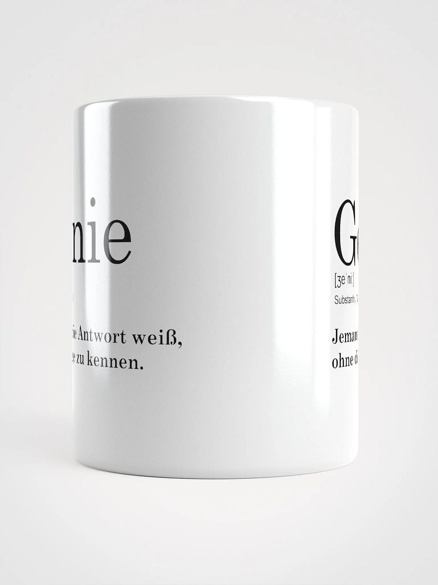 Kaffee Tasse/Becher mit Spruch | Definition Genie | Lehrer Chef Geschenk | Lustige Geschenke | Tasse Mama | Vater Vatertag | Geschenkidee Sprüche Tasse product image (13)