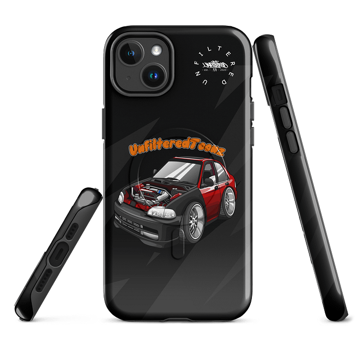 Unfiltered Turbo Honda Toonz iPhone® Tough Case product image (1)