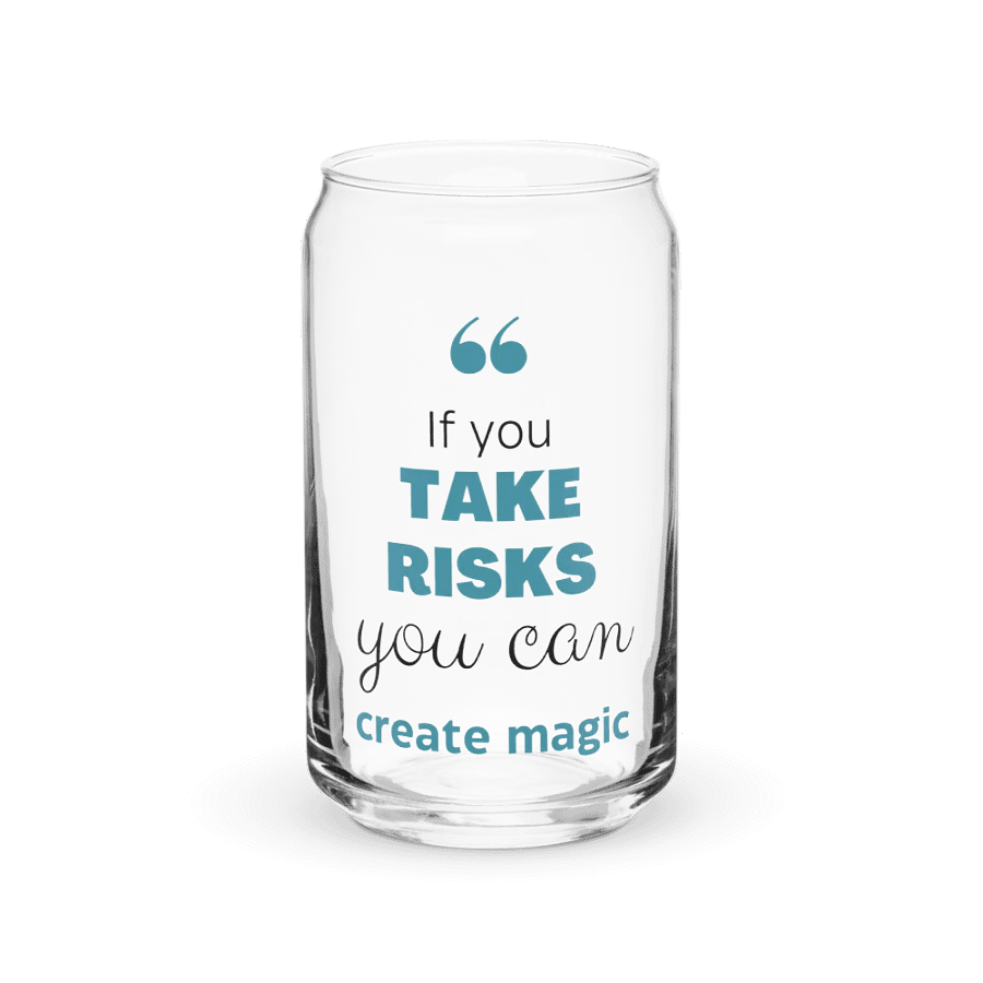 Magic Maker Can Glass – Aesthetic Iced Coffee Tumbler for Creators product image (1)