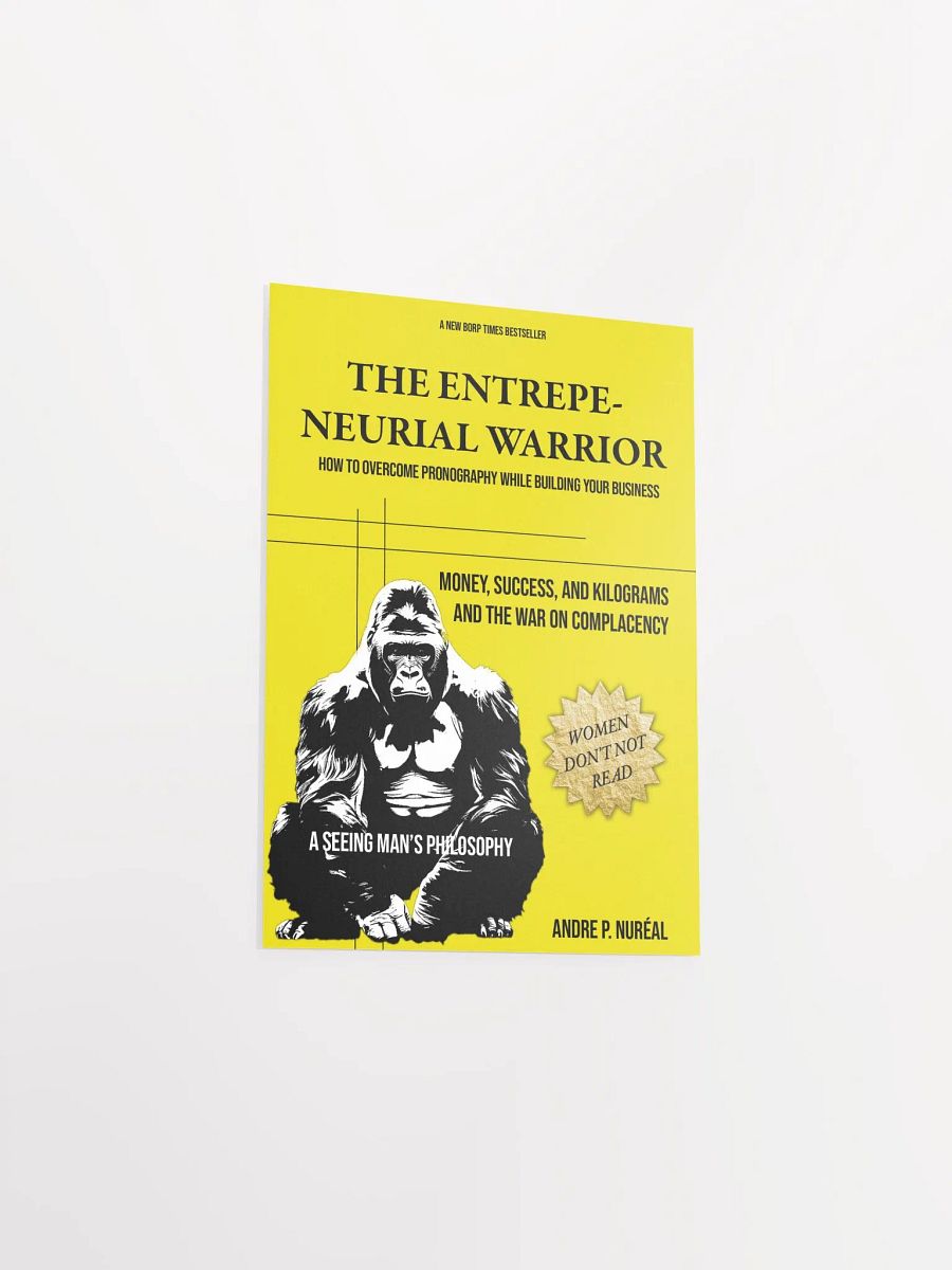 The Entrepe-Neurial Warrior Official Poster product image (11)