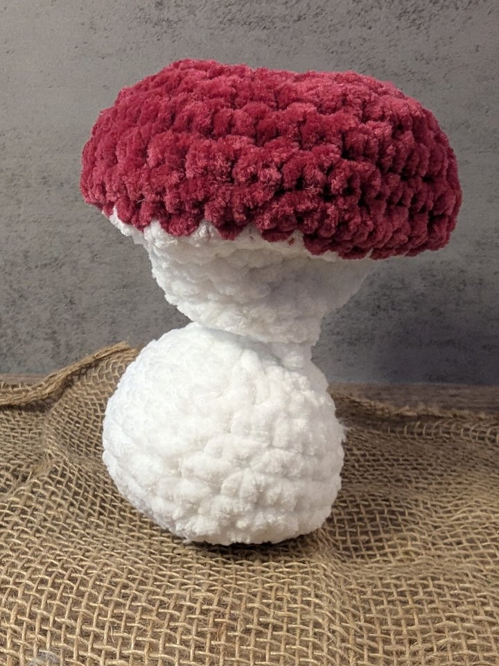 Plush Fidget Mushroom - Dark berry product image (2)