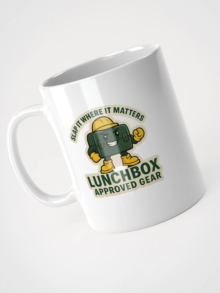 Lunch Box Approved Gear Coffee Cup (White) product image (1)