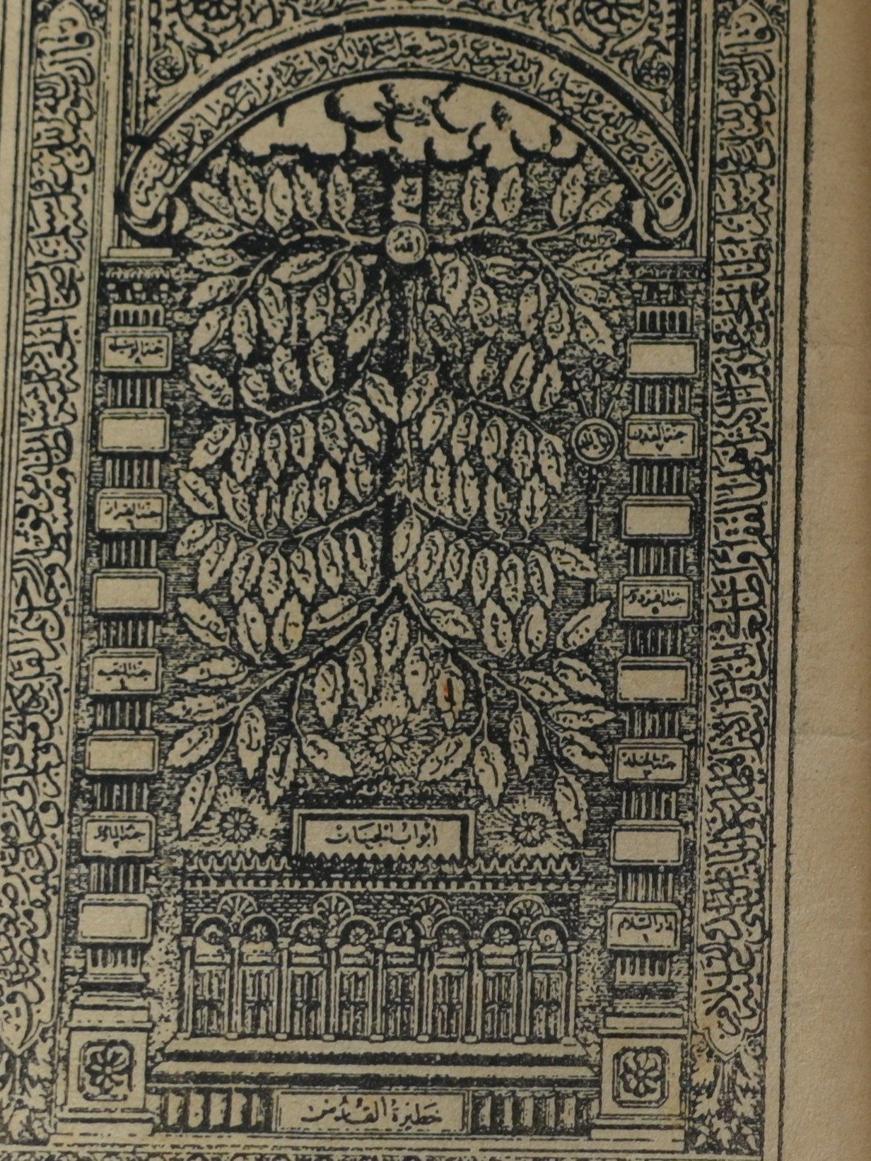 دلائل الخيرات وشوارق الأنوار – طبعة حجرية عثمانية مزخرفة 1903 product image (4)