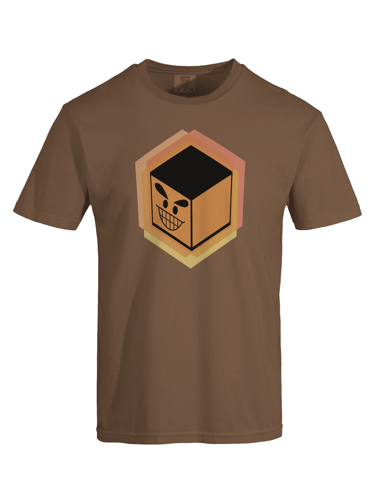 legally distinct cube man tee - citrus product image (7)