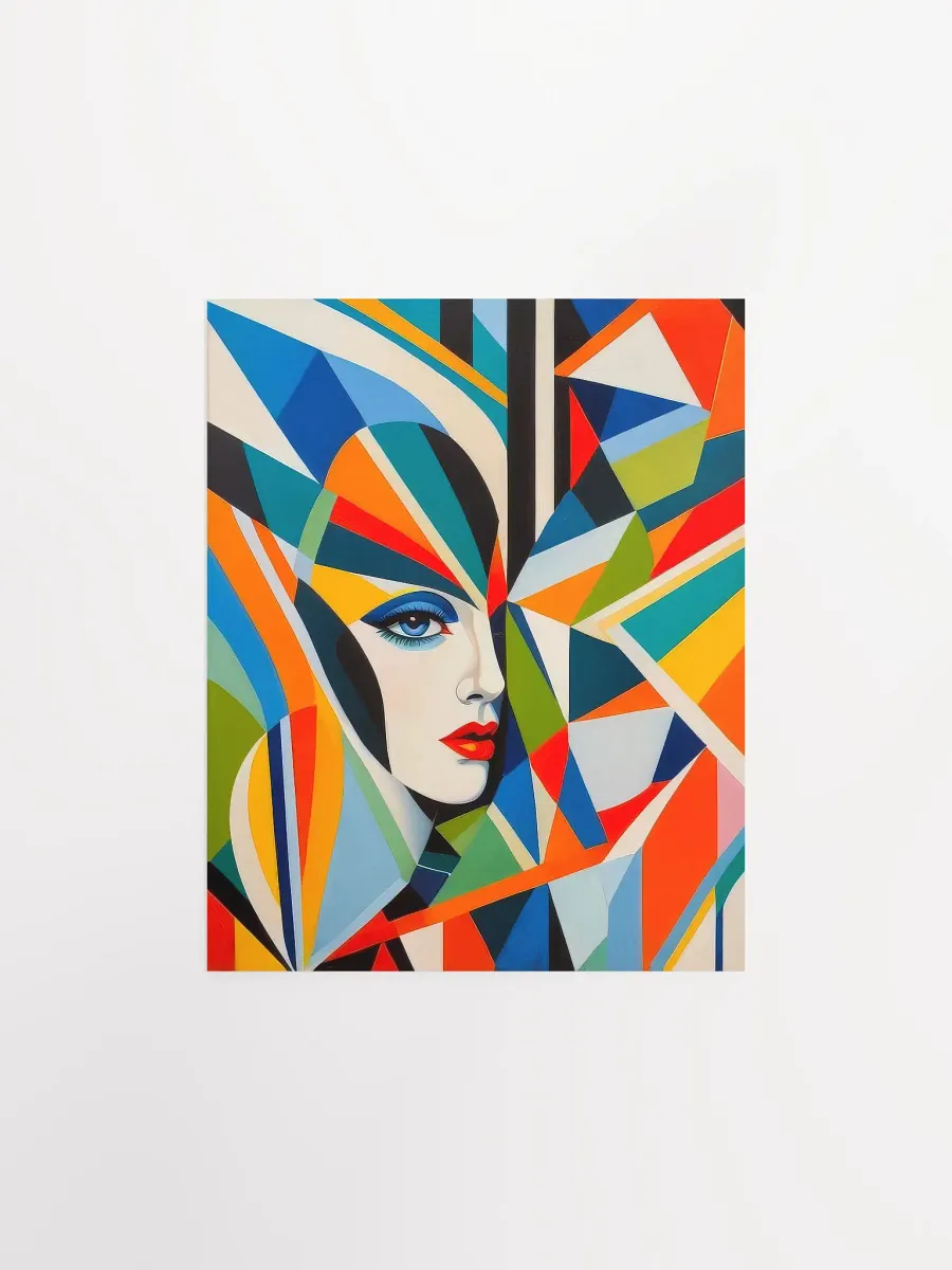 Geometric Beauty - Poster - Small and Standard Sizes - 8x10-11x14-12x16-16x20 Inches product image (1)