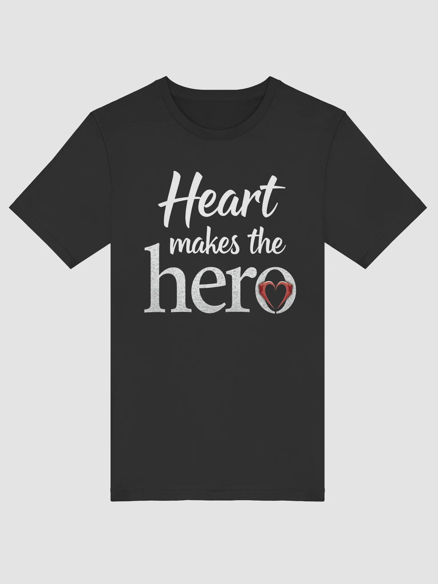 Heart Makes the Hero - Empower Your Inner Wonder Woman with This Inspirational Gal Gadot-Inspired T-Shirt product image (1)