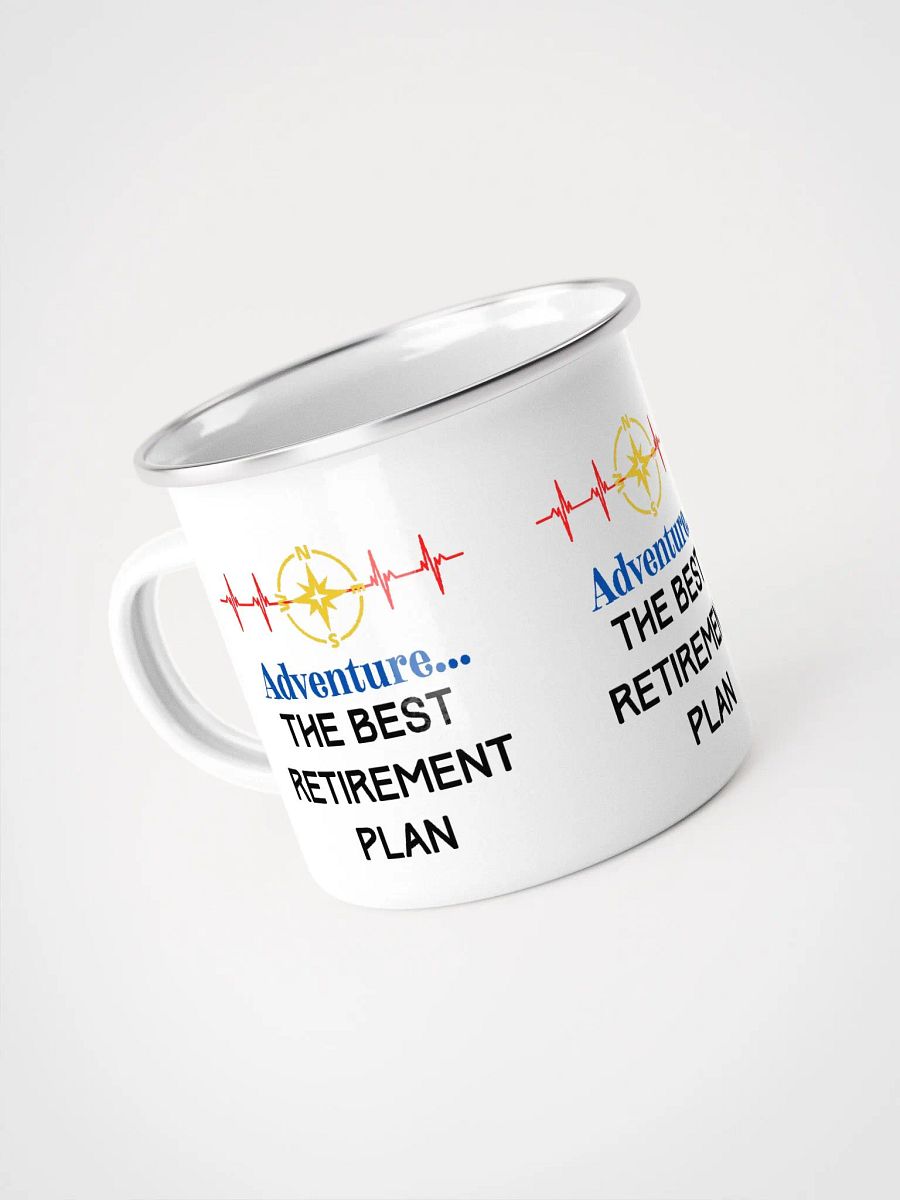 Retirement Adventure Enamel Mug product image (5)