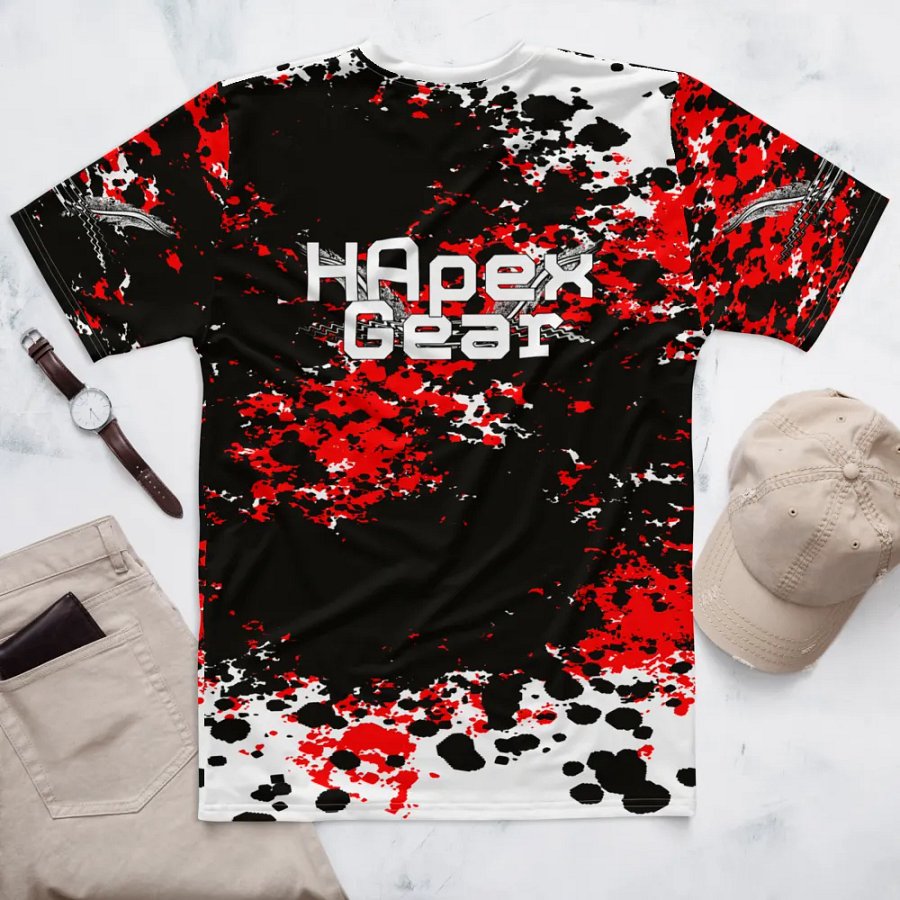 Crew Neck T-Shirt - White HApex Gear White Logo product image (6)