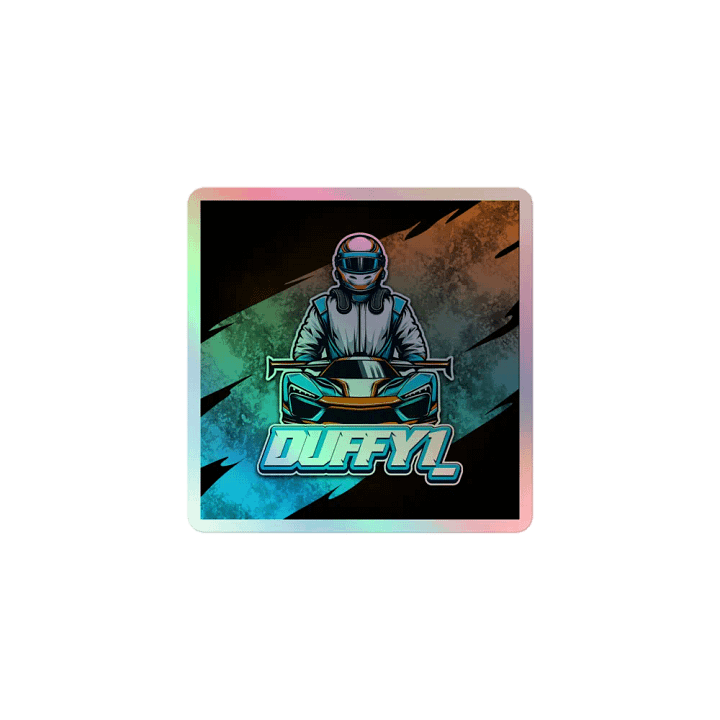 Racing Spirit Holographic Sticker Sheet product image (1)
