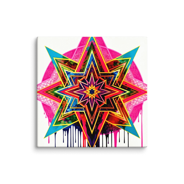 Vivid Starburst Canvas product image (6)
