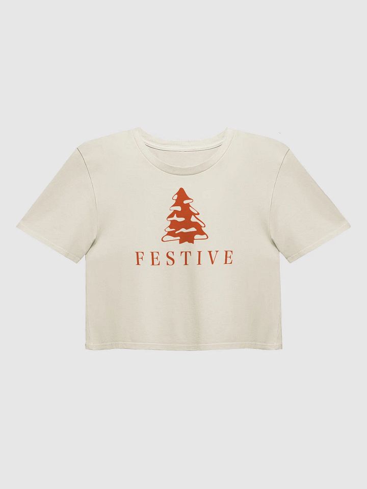 Festive Christmas Tree Crop Top product image (18)