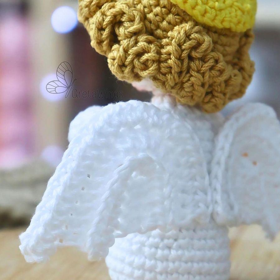 Patrón de Crochet Amigurumi del Pesebre: María, José, Niño Jesús, Tres Reyes Magos, Ángel, Estrella de Belén por GretaWings (descarga digital) product image (7)