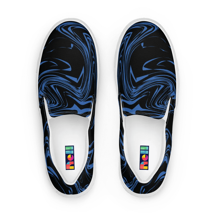 Whirlwind Blue Women's Slip-On Shoes product image (1)