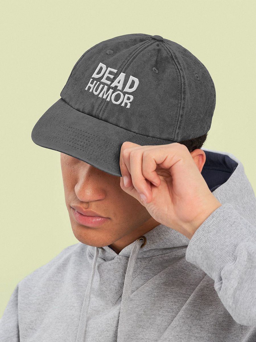 Dead Humor Embroidered Dad Hat product image (5)