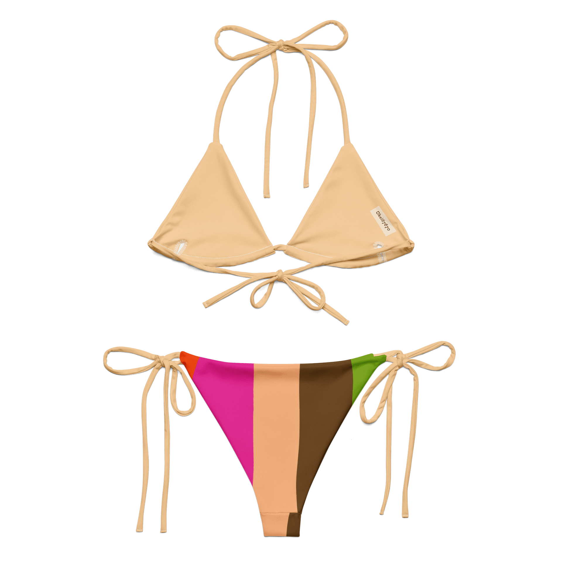 Peachy Perfection String Bikini Set product image (3)