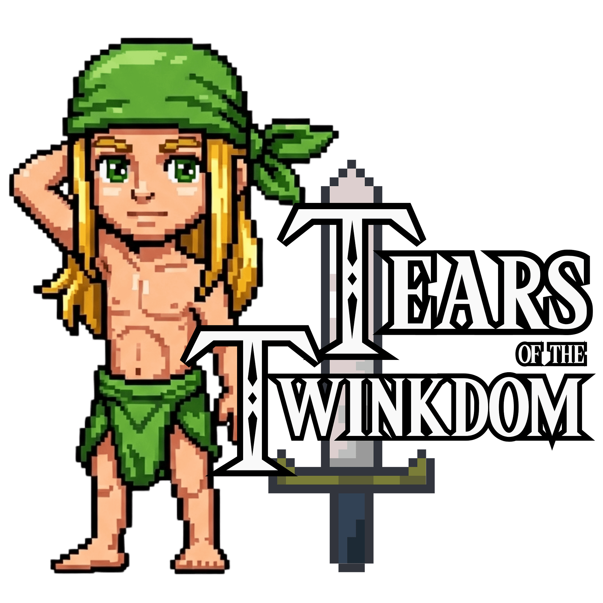 Tears of the Twinkdom Zelda Parody Sticker (3" x 3") product image (2)