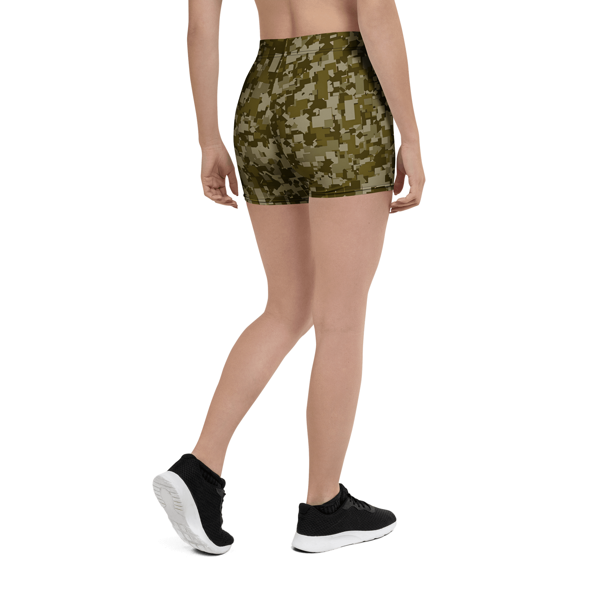 Pixelated Jungle All-Over Shorts product image (3)