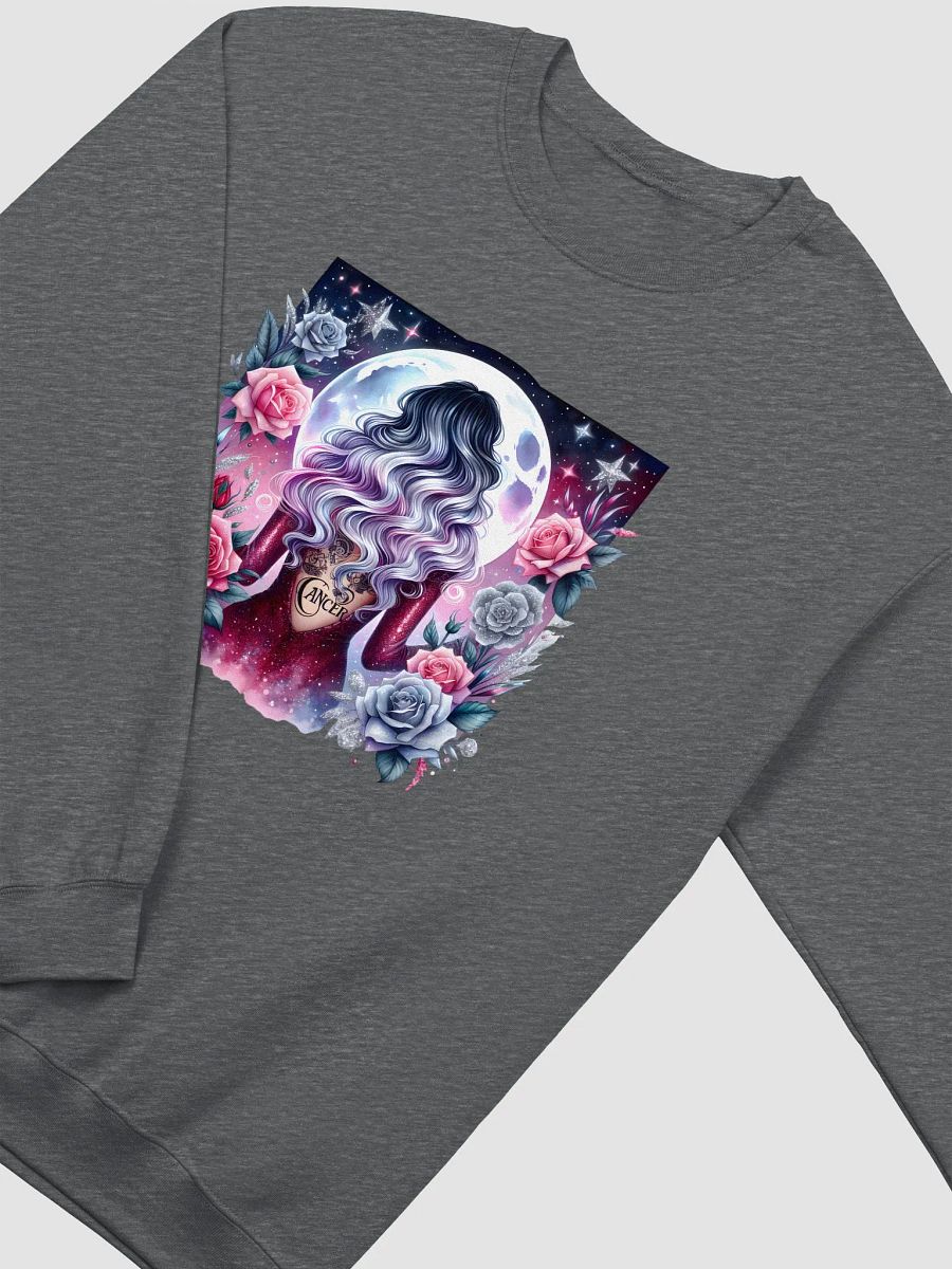 Cancer Zodiac Graphic Sweatshirt product image (3)