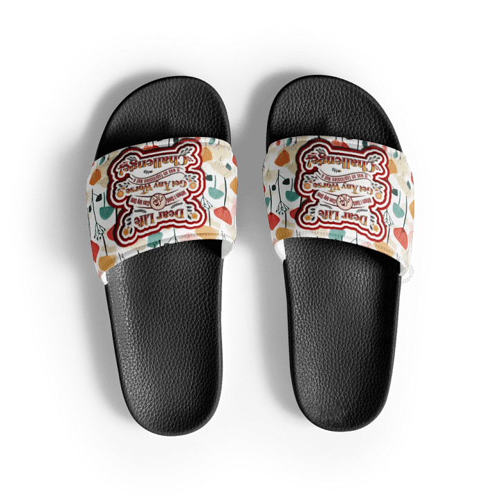 Funny Life Quote All Over Print Slides product image (2)