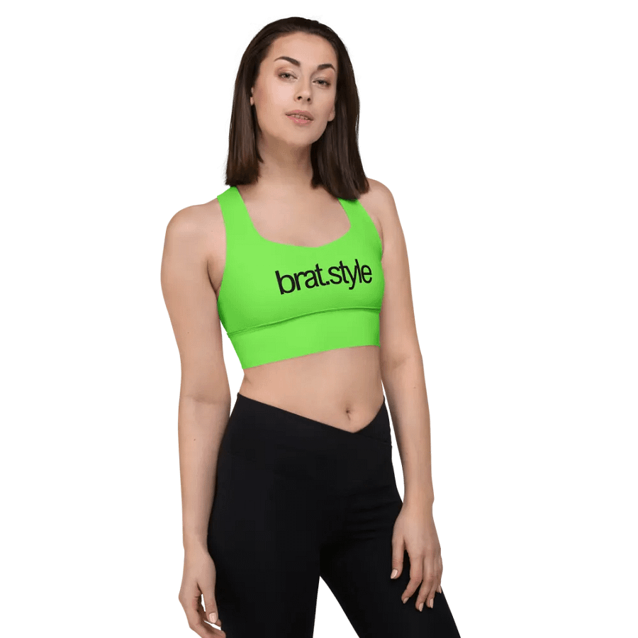 the bratstyle longline sports bra product image (4)