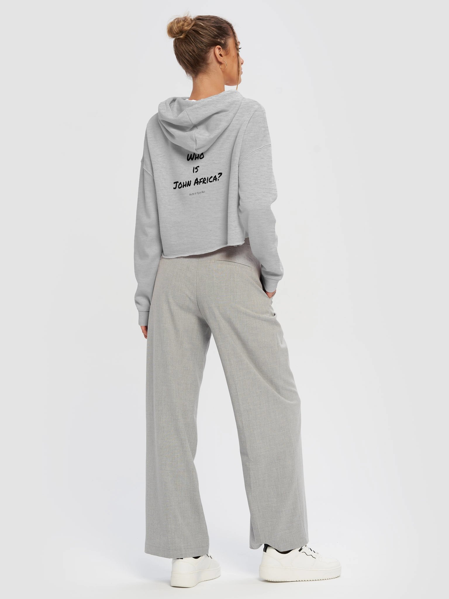 Kicking Cult Myths Crop Hoodie product image (22)