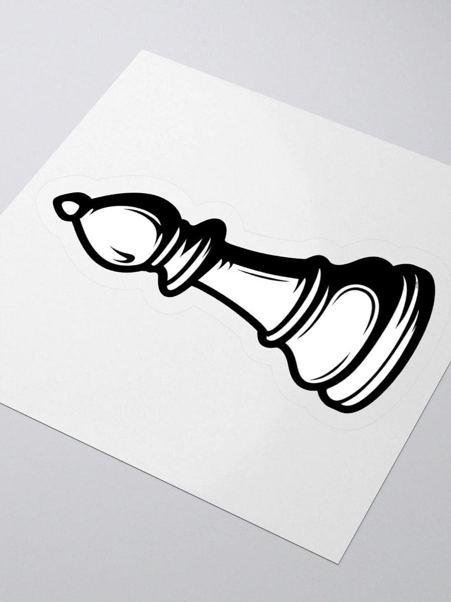 Classic Chess Bishop Sticker product image (9)