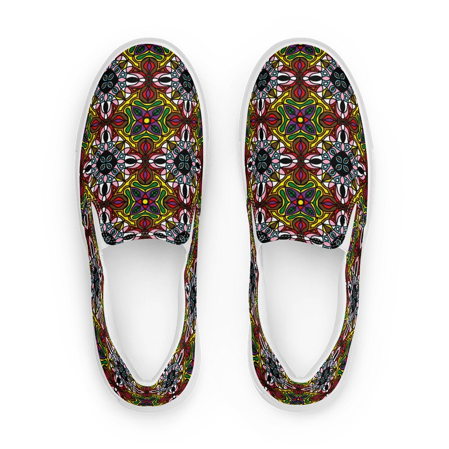 Mens Slip On Canvas - Progress Pride Abstract product image (9)