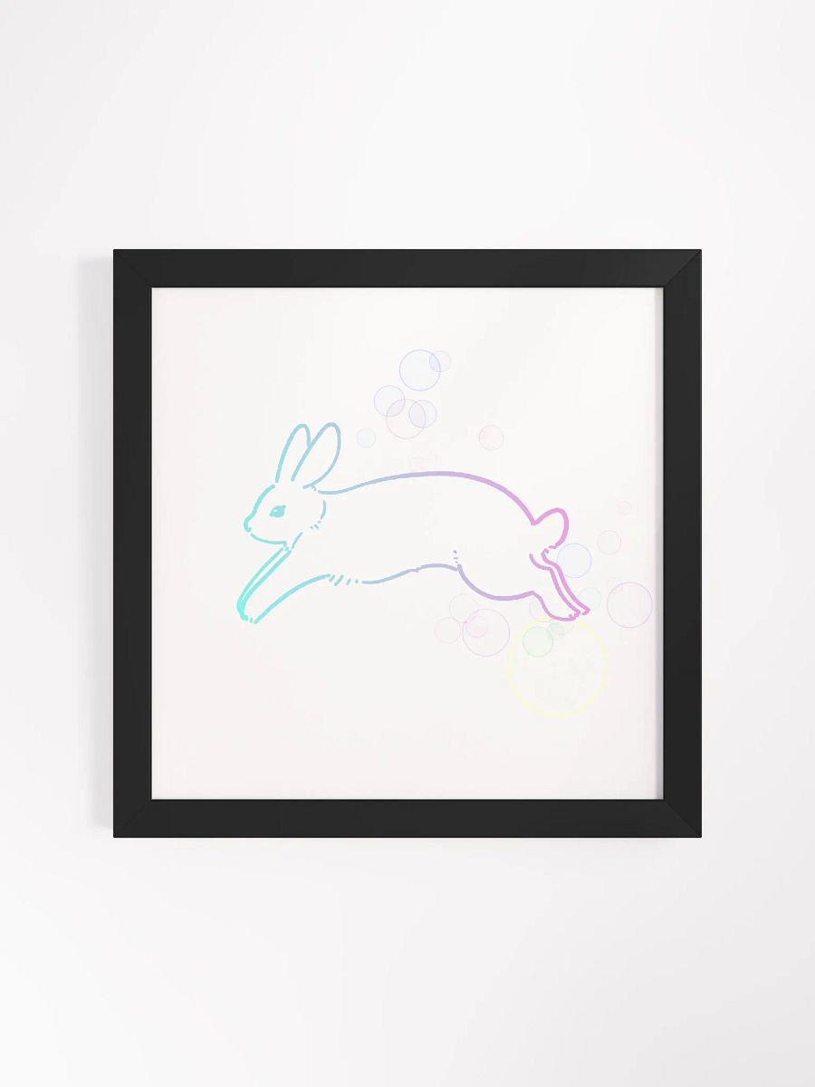 Bubble Bunny Framed Picture product image (1)