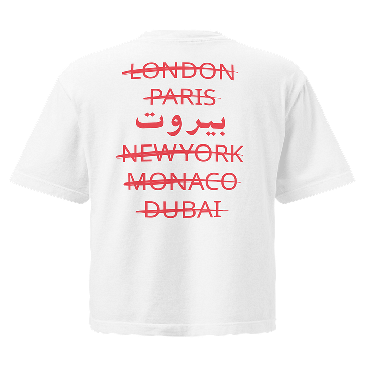 Forever Beirut Lebanon Boxy T-shirt product image (17)