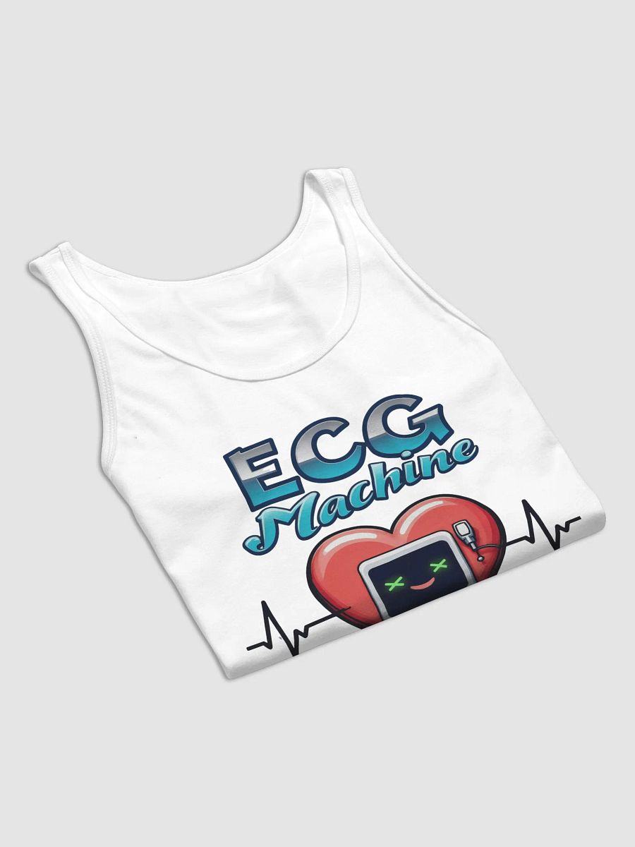 Smiling Heart ECG - Premium Tank Top product image (31)