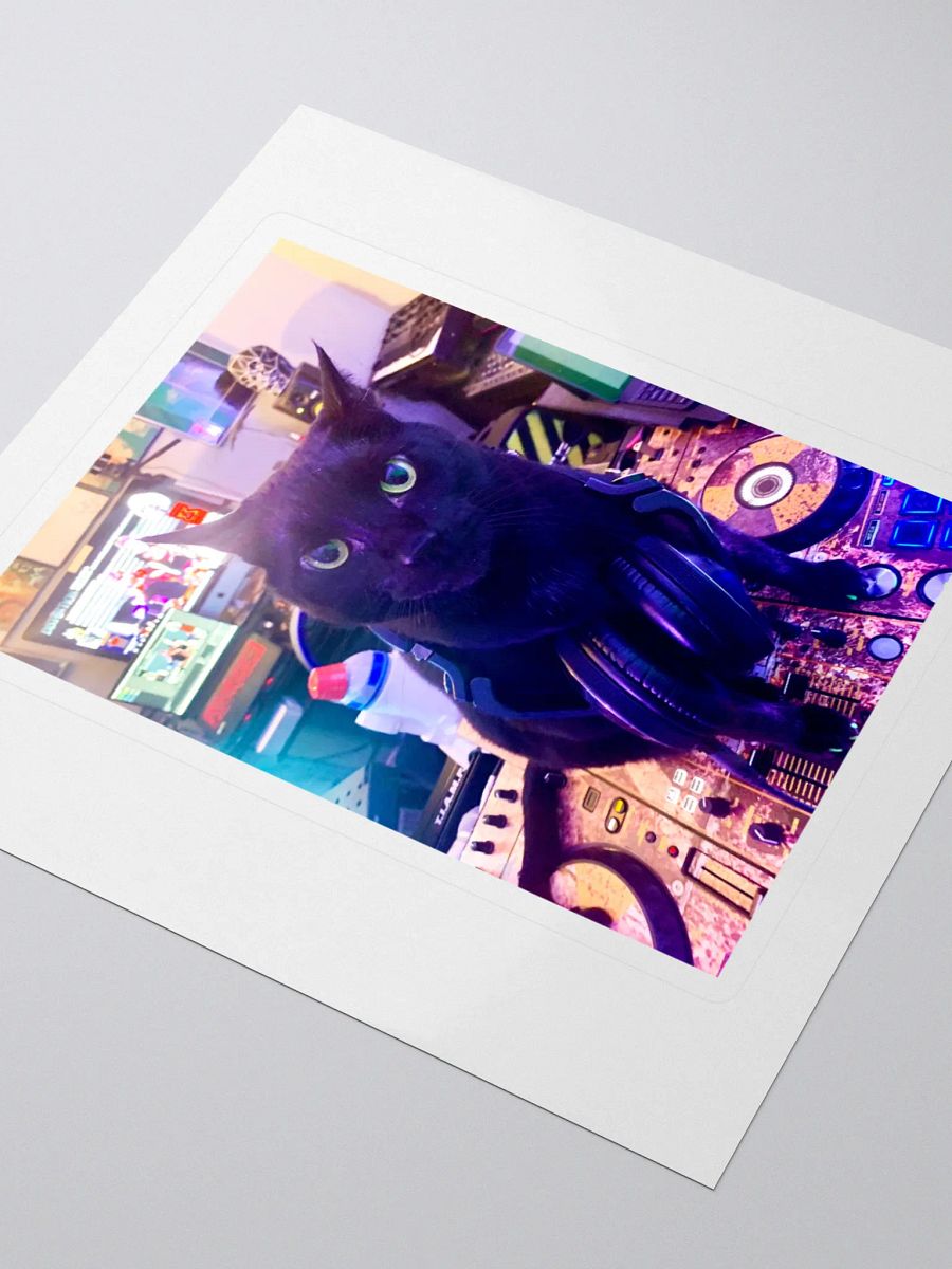 DJ STRIGOI MIXMASTER KISS CUT STICKER product image (3)