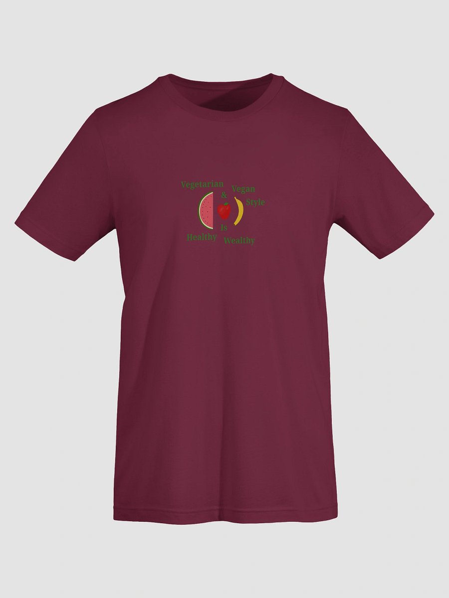 Healthy Wealthy Vegetarian & Vegan T-Shirt product image (7)