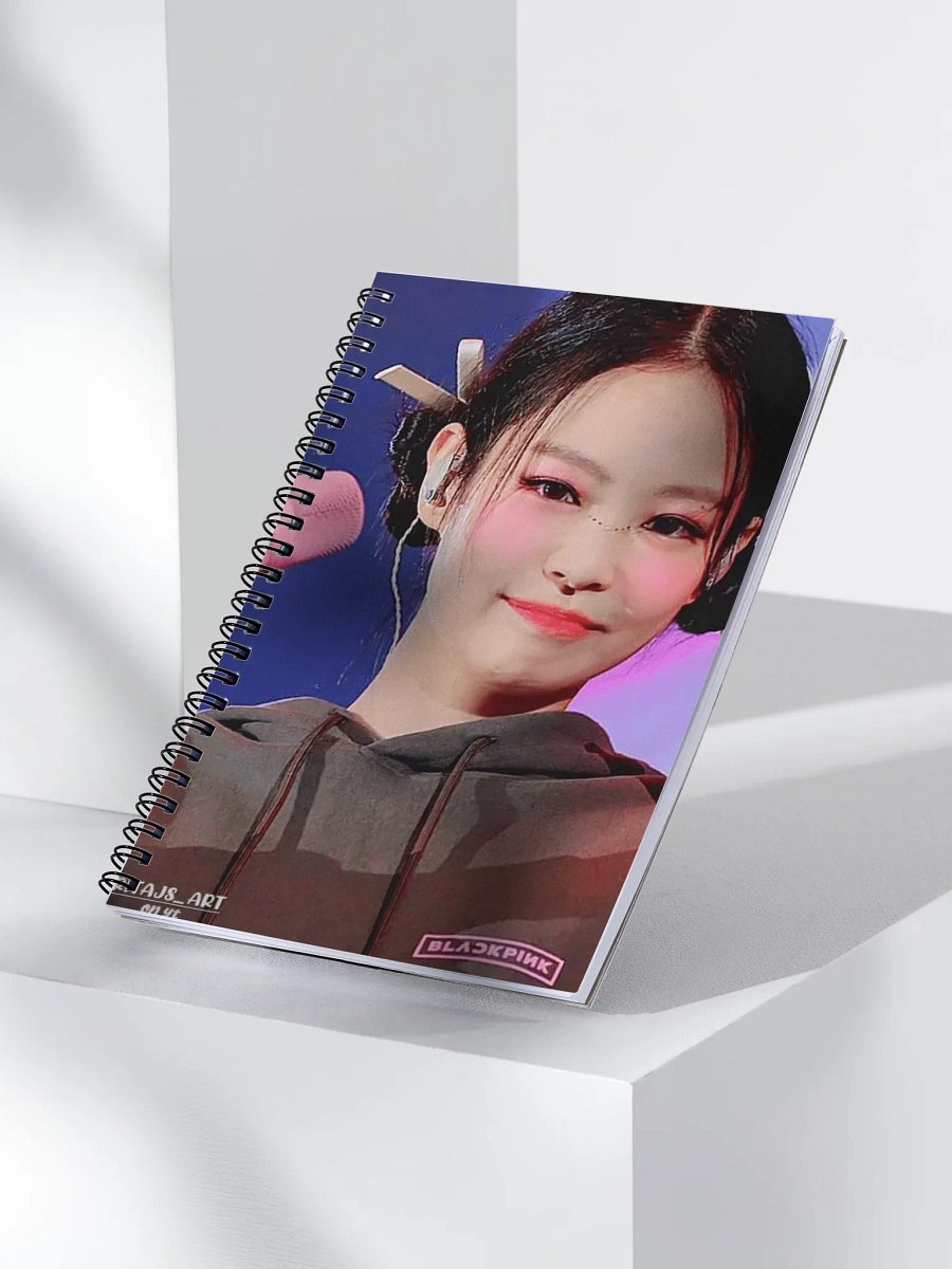 Blackpink jennie Spiral Notebook product image (3)