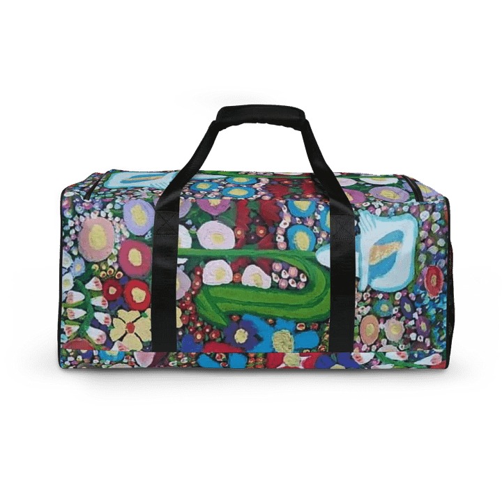 Whimsical flower Duffle Bag product image (2)