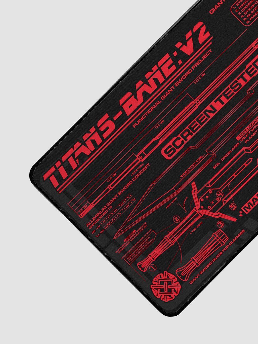 Titans Bane Mouse Pad product image (1)