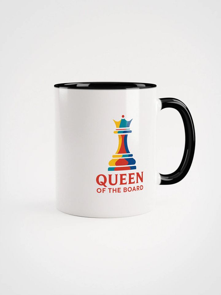 Queen of the Board - Ceramic Mug with Color Inside product image (1)
