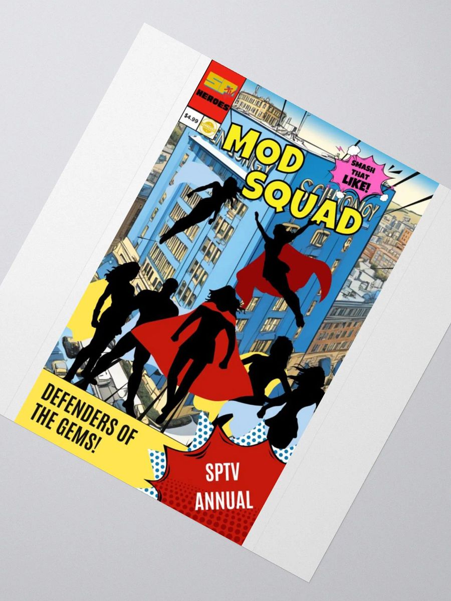 Support the MODs Sticker product image (2)