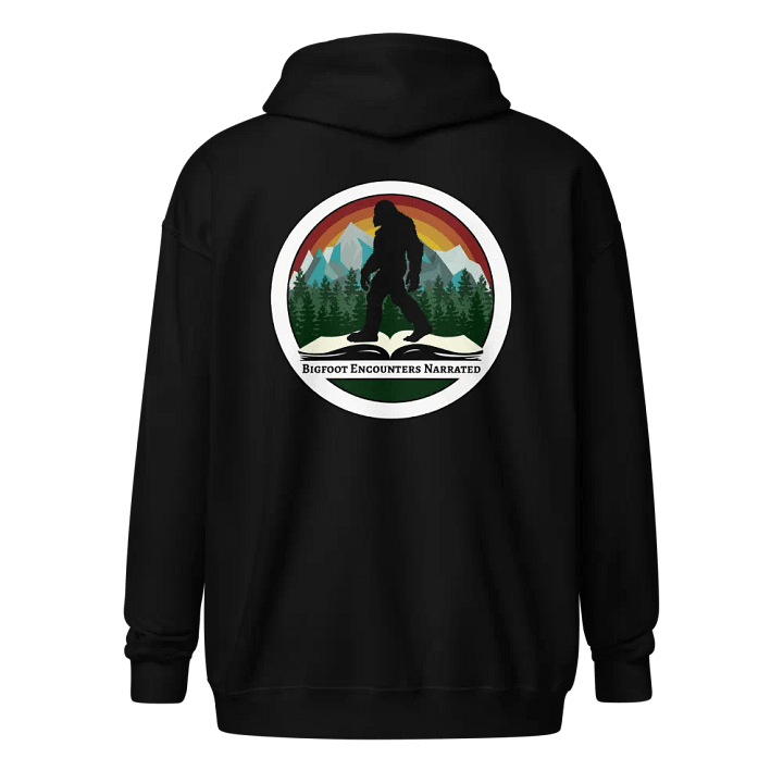 BIGFOOT ENCOUNTERS NARRATED BACK LOGO HOODIE product image (1)