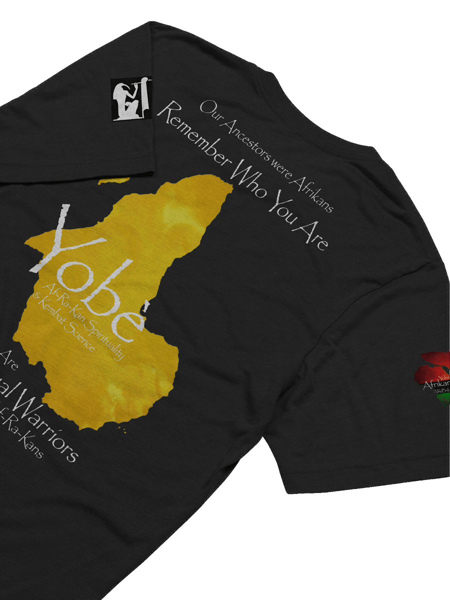 Yobè Afrakan Spirituality & Kambatives Official Shirt product image (7)